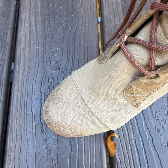 Sorel Beige Lace-Up Boots. Cate the great - Picture 11 of 11